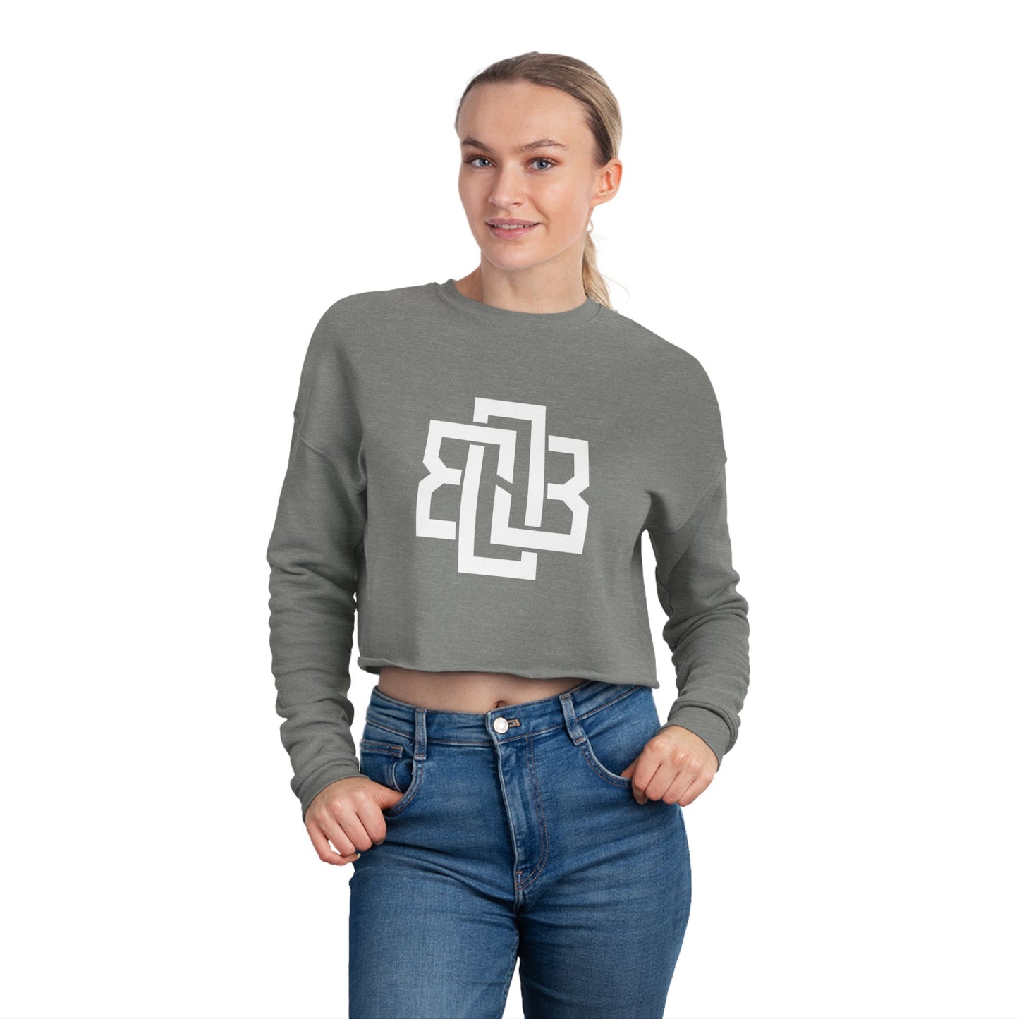 803 Ladies Cropped Sweatshirt