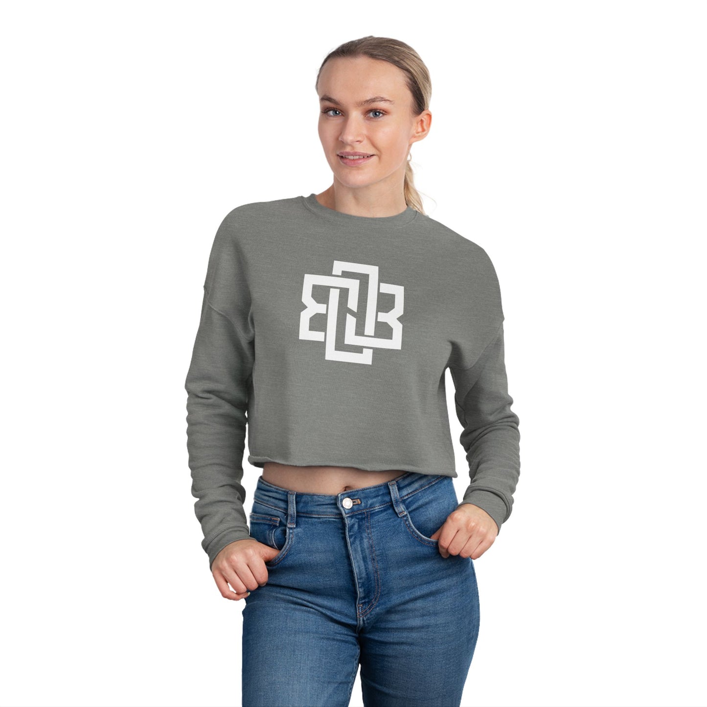 803 Ladies Cropped Sweatshirt
