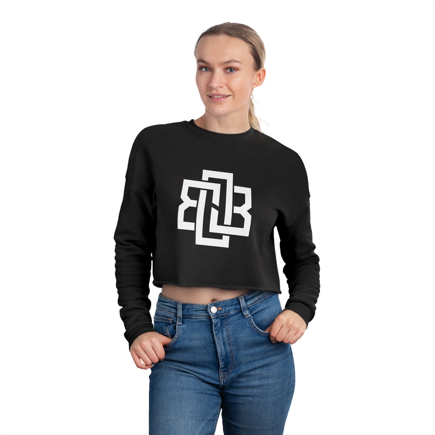 803 Ladies Cropped Sweatshirt
