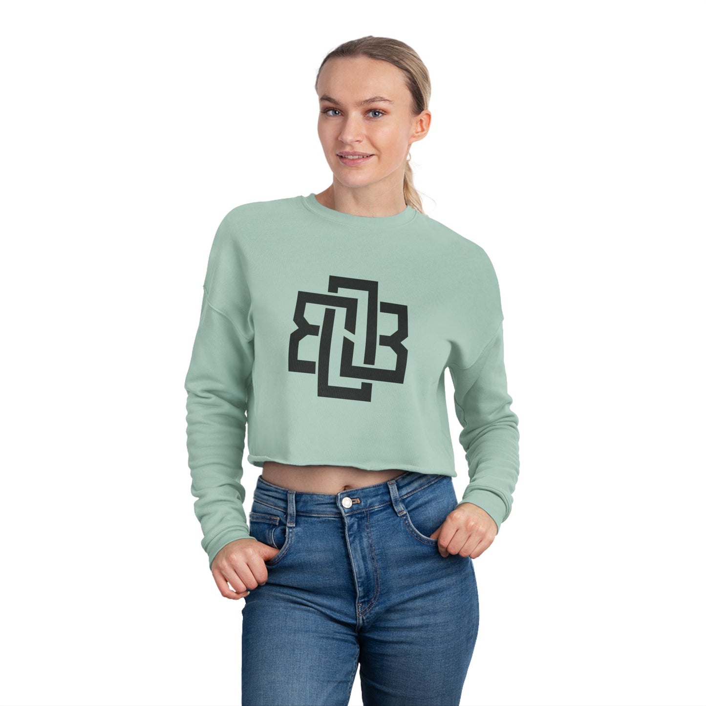 803 Ladies Cropped Sweatshirt