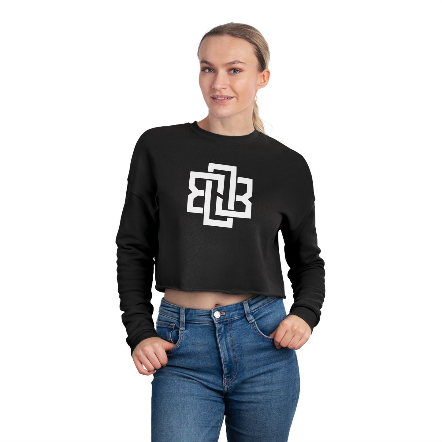 803 Ladies Cropped Sweatshirt