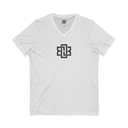 Unisex Jersey Short Sleeve V-Neck Tee